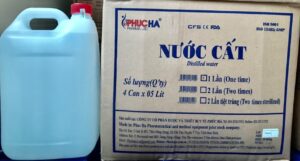 Nước cất 1 lần