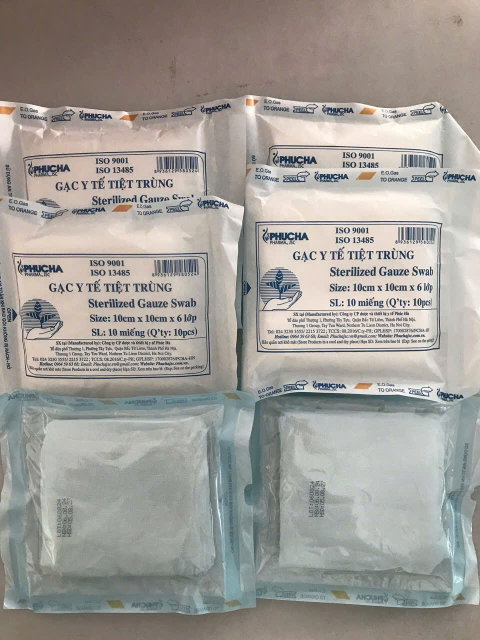 gạc y tế tuyệt trùng1